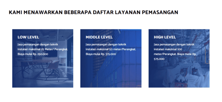 Vendor Security System Bergaransi 1 Tahun Ganti Baru