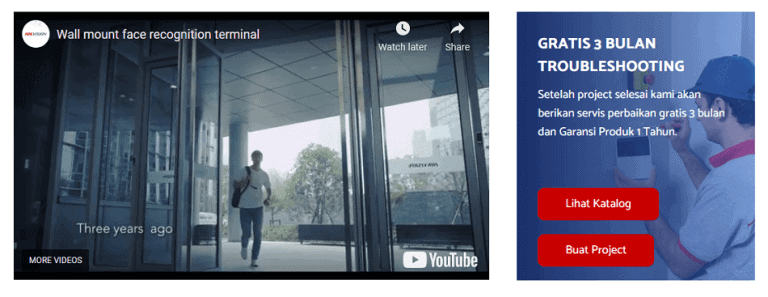 Vendor Security System Bergaransi 1 Tahun Ganti Baru