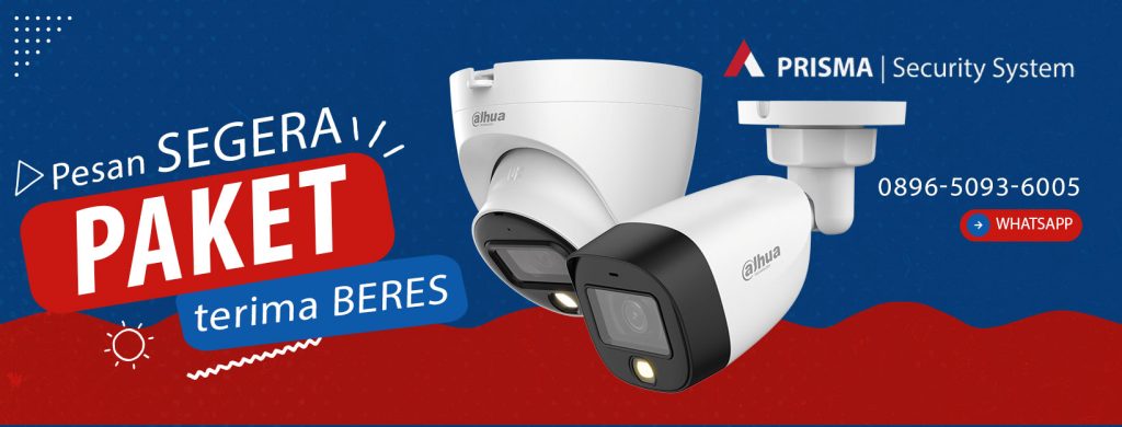 Paket cctv dahua fullcolor dual light murah berkualitas dan bergaransi