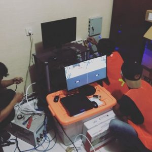 Proses Crimping serta dan Pemasangan Jalur Power